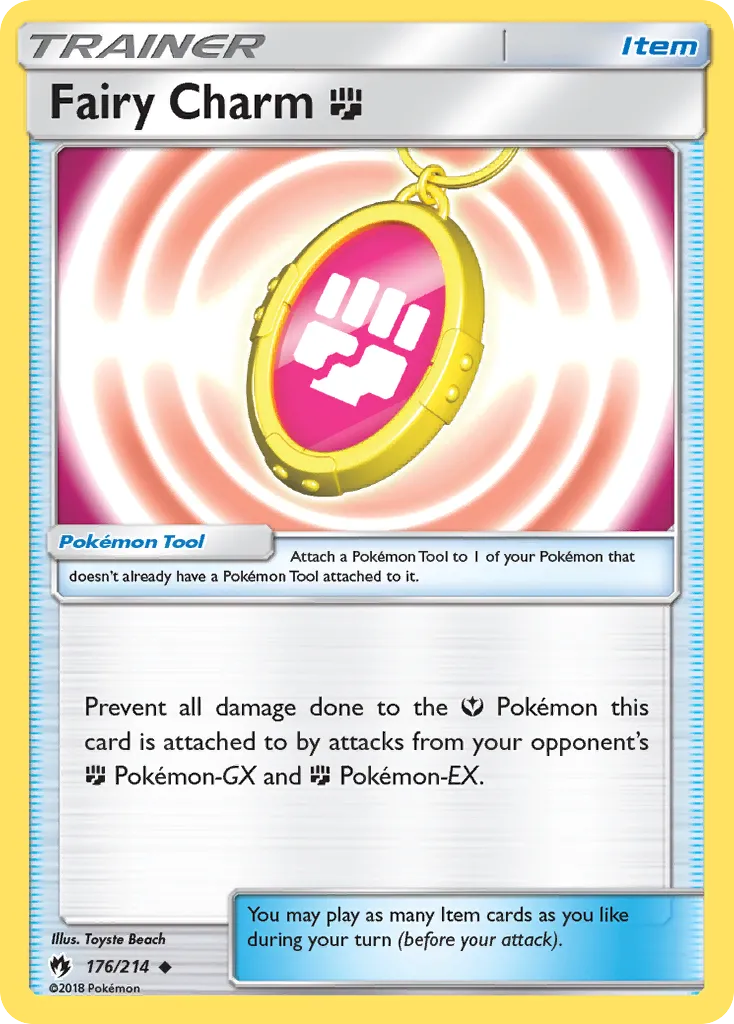 Fairy Charm F — SM - Lost Thunder — Pokémon