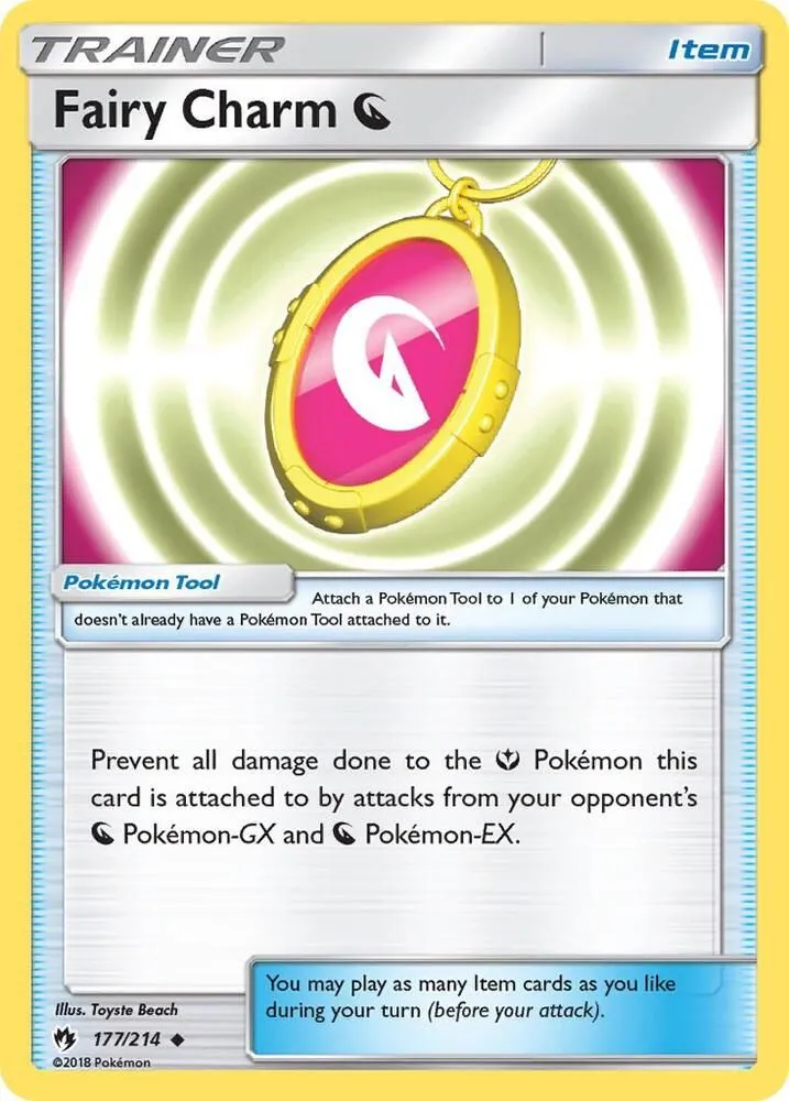 Fairy Charm O — SM - Lost Thunder — Pokémon