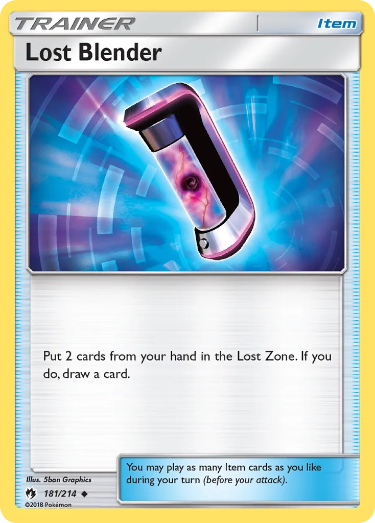 Lost Blender — SM - Lost Thunder — Pokemon