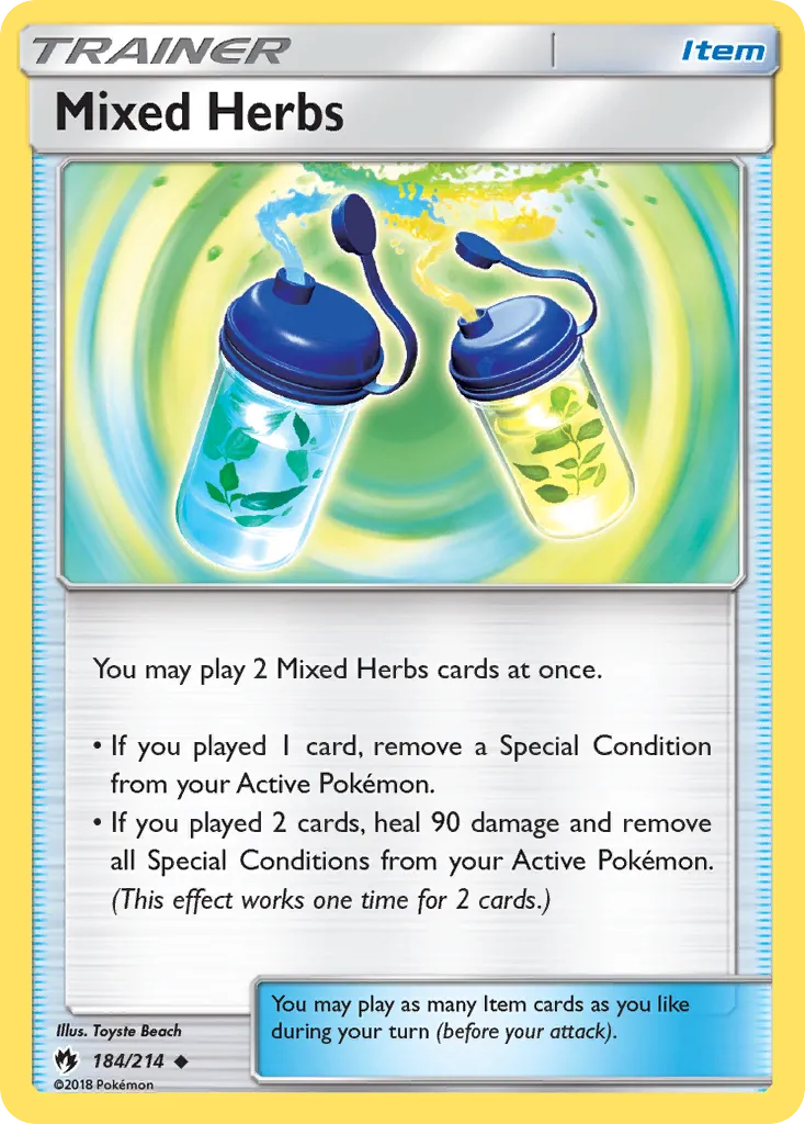 Mélange d'Herbes — SM - Lost Thunder — Pokemon