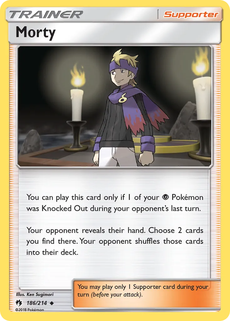 Mortimer — SM - Lost Thunder — Pokemon