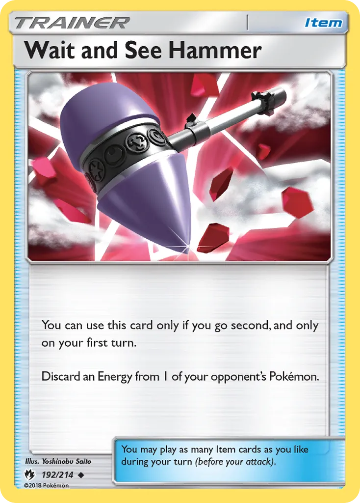 Wait and See Hammer — SM - Lost Thunder — Pokémon