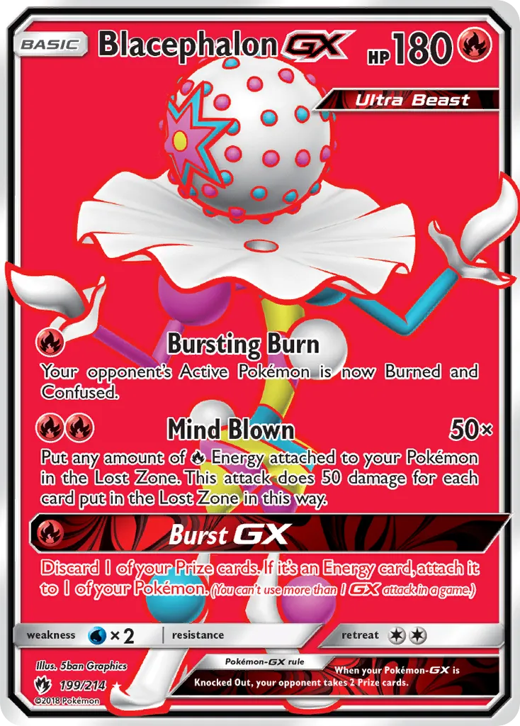 Blacephalon GX — SM - Lost Thunder — Pokémon