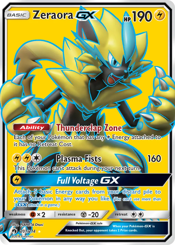 Zeraora GX — SM - Lost Thunder — Pokémon