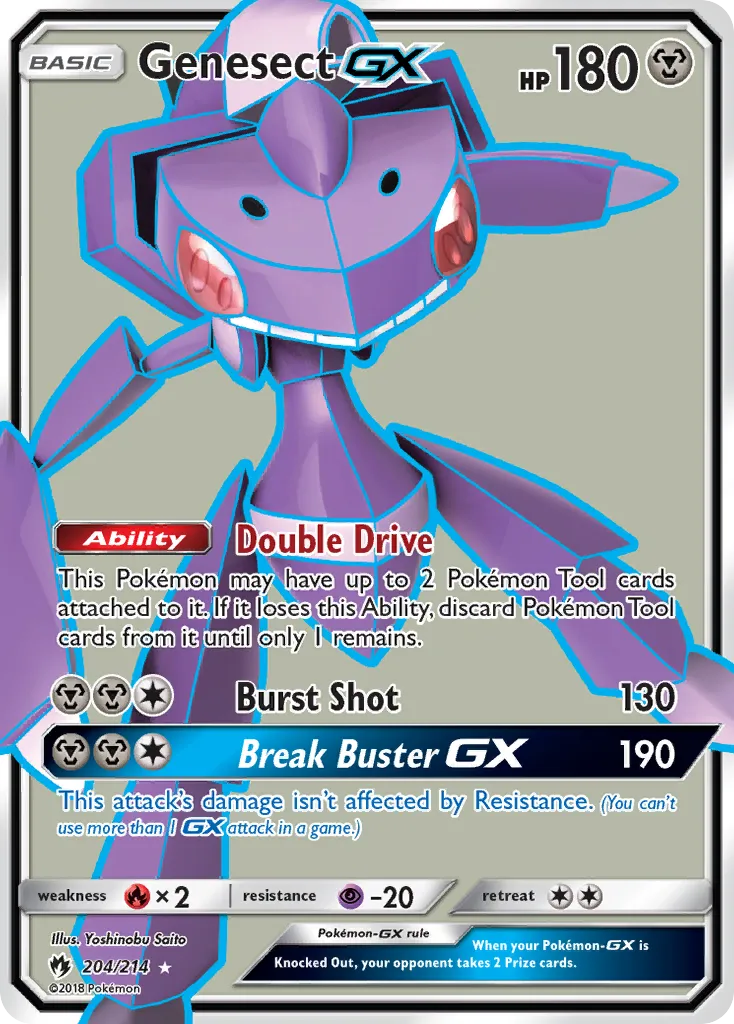 Genesect GX — SM - Lost Thunder — Pokémon