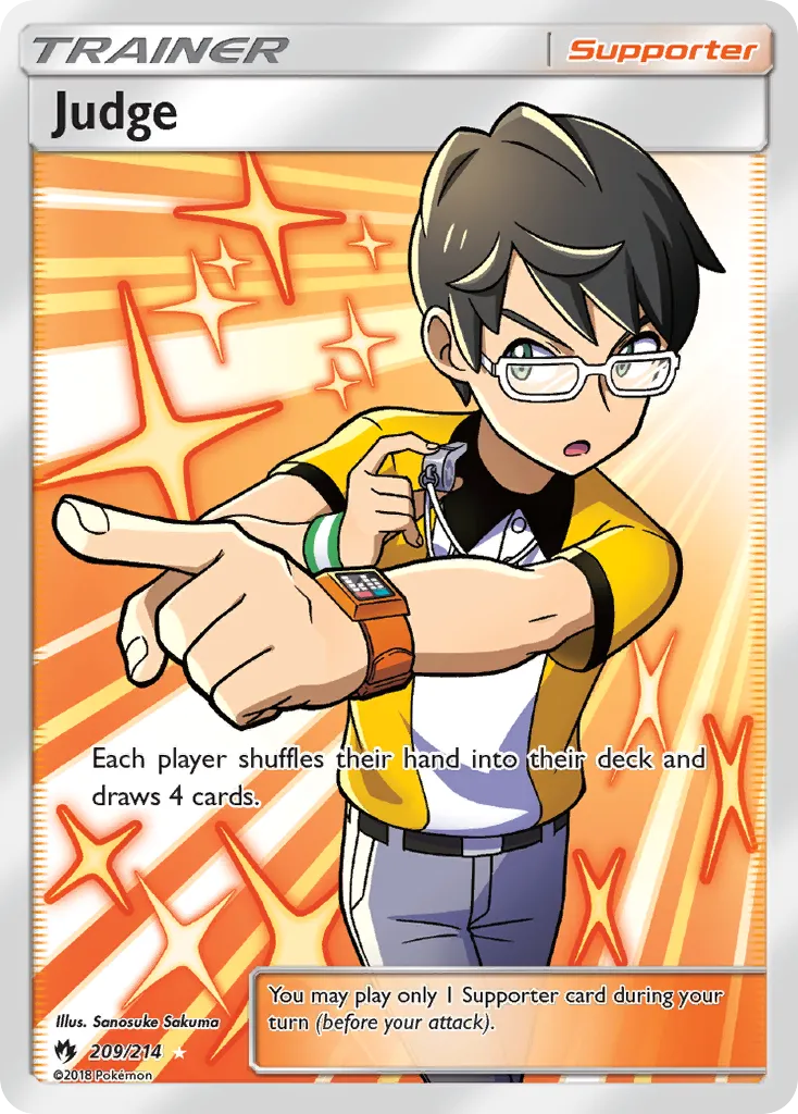 Juge — SM - Lost Thunder — Pokemon