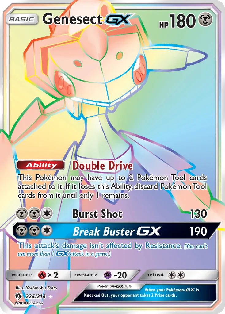 Genesect GX — SM - Lost Thunder — Pokémon