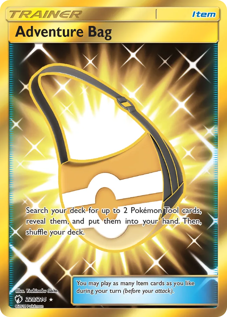 Adventure Bag — SM - Lost Thunder — Pokemon