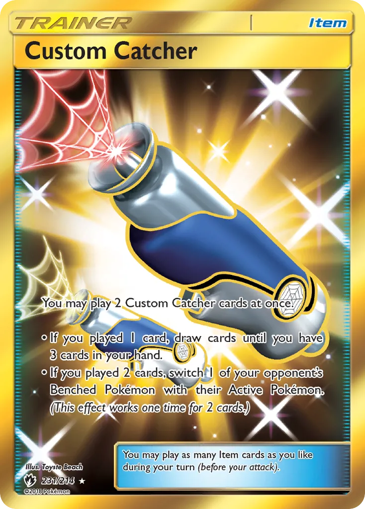 Custom Catcher — SM - Lost Thunder — Pokemon