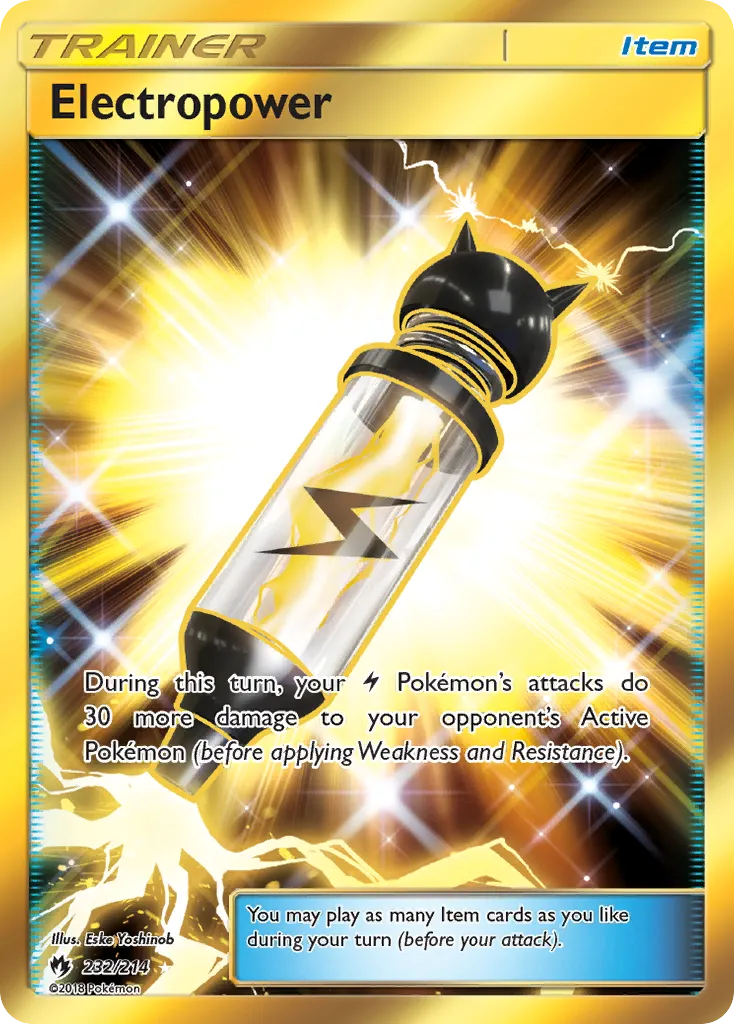 Electropower — SM - Lost Thunder — Pokémon