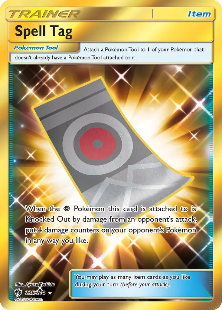 Spell Tag — SM - Lost Thunder — Pokemon