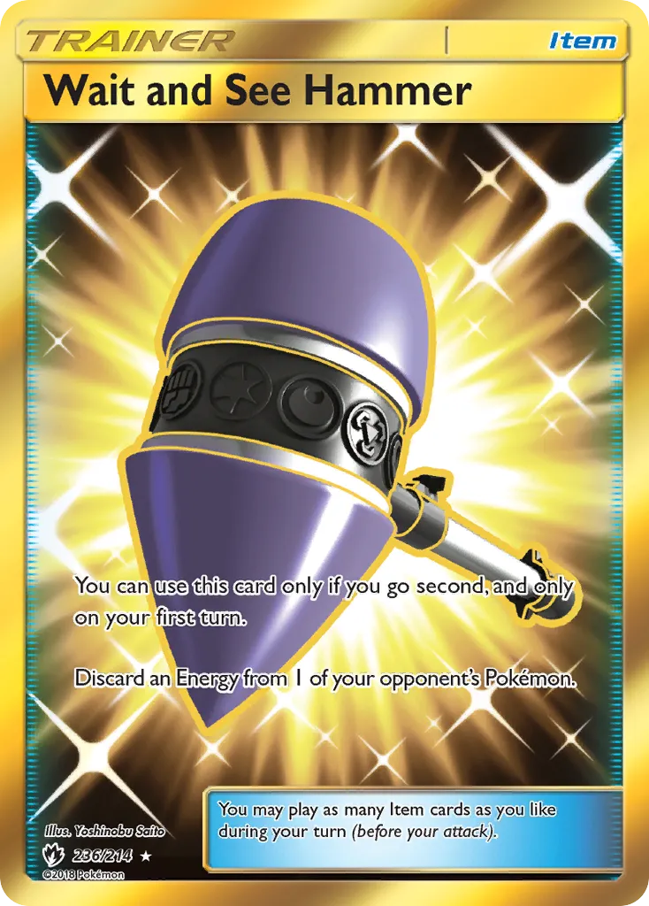 Wait and See Hammer — SM - Lost Thunder — Pokemon