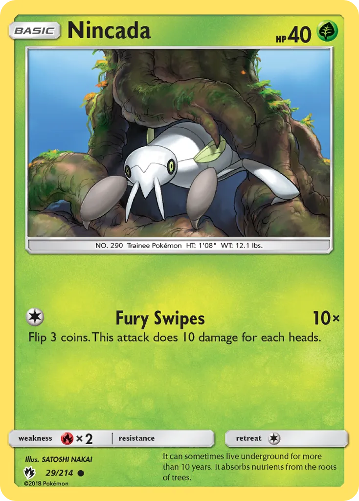 Nincada — SM - Lost Thunder — Pokemon