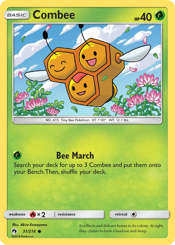 Combee — SM - Lost Thunder — Pokemon