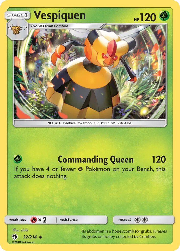 Vespiquen — SM - Lost Thunder — Pokemon