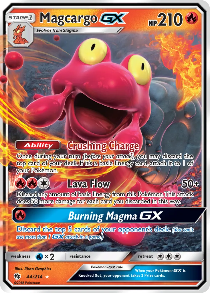 Magcargo GX — SM - Lost Thunder — Pokémon