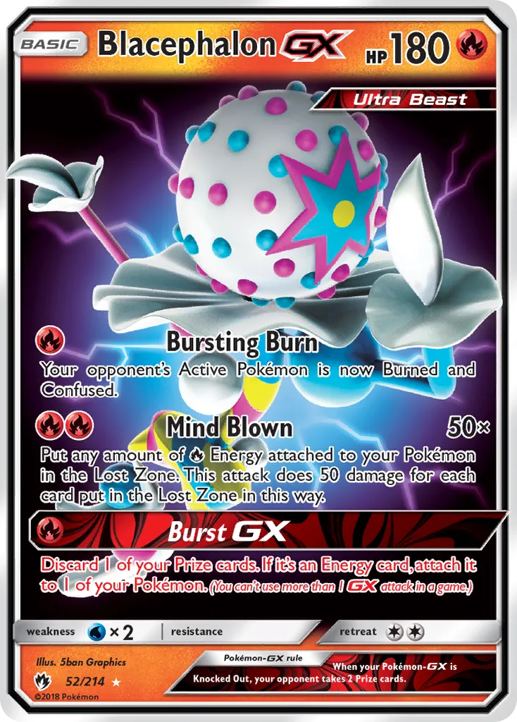 Blacephalon GX — SM - Lost Thunder — Pokémon