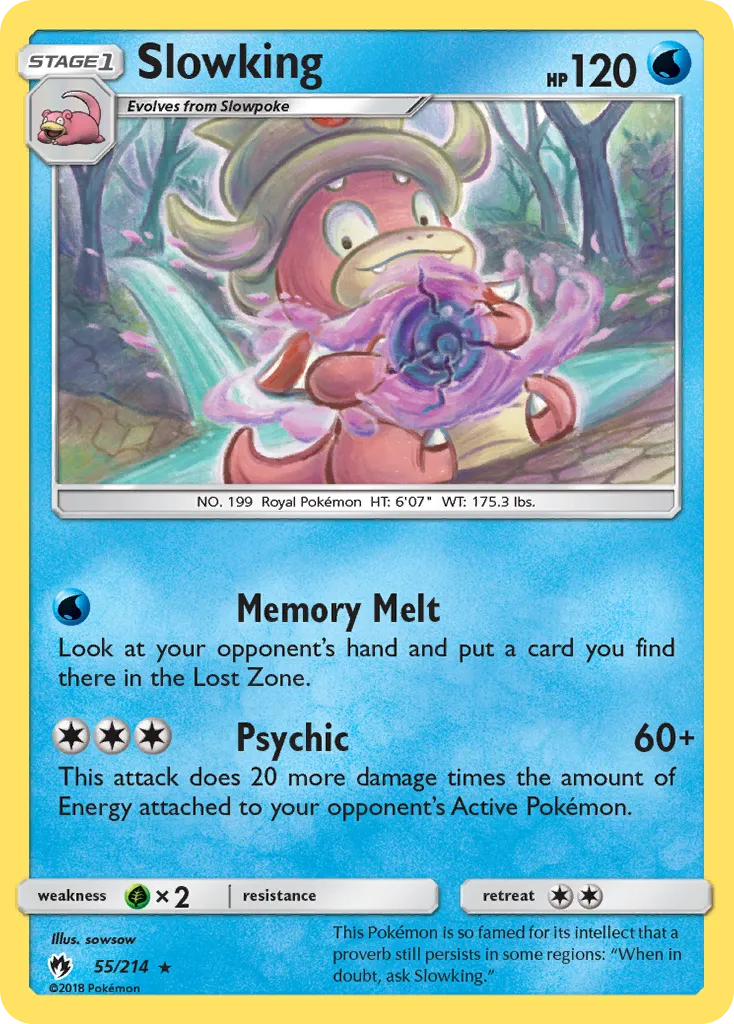 Slowking — SM - Lost Thunder — Pokémon
