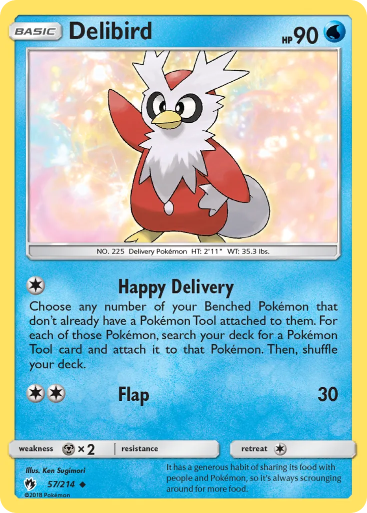 Delibird — SM - Lost Thunder — Pokémon