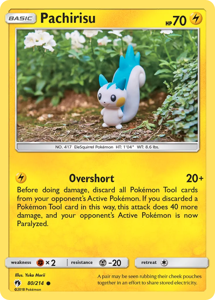 Pachirisu — SM - Lost Thunder — Pokemon