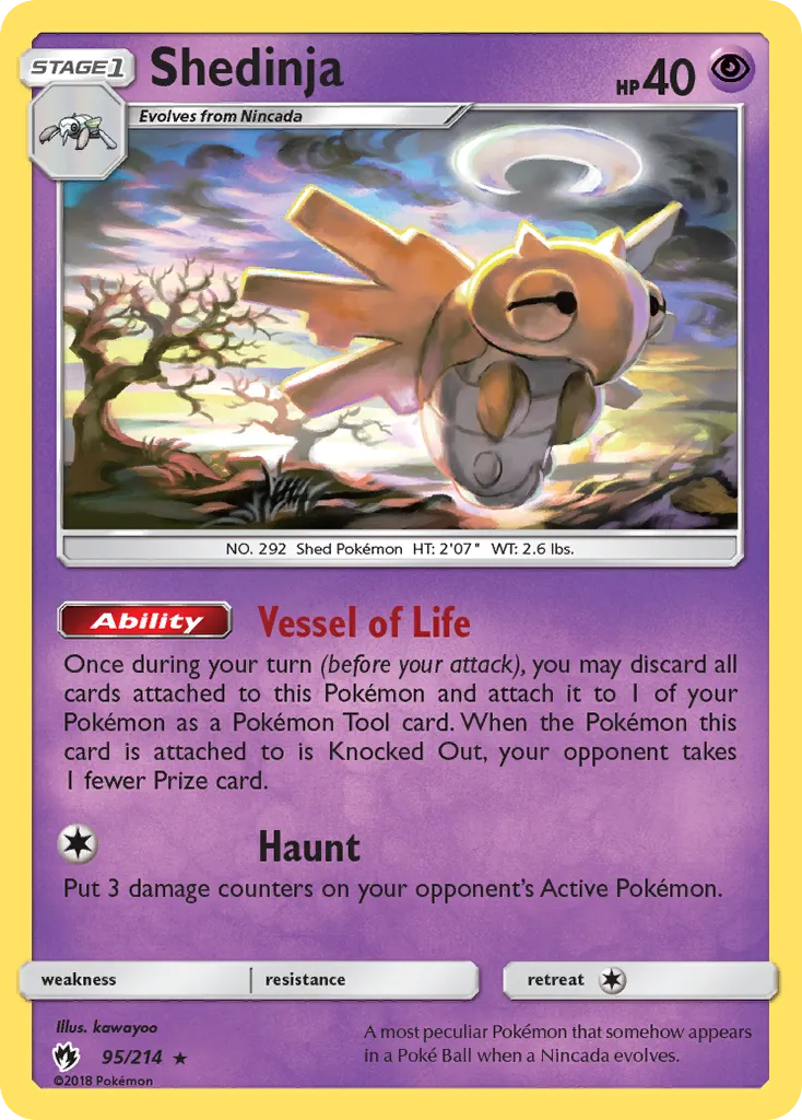 Shedinja — SM - Lost Thunder — Pokemon