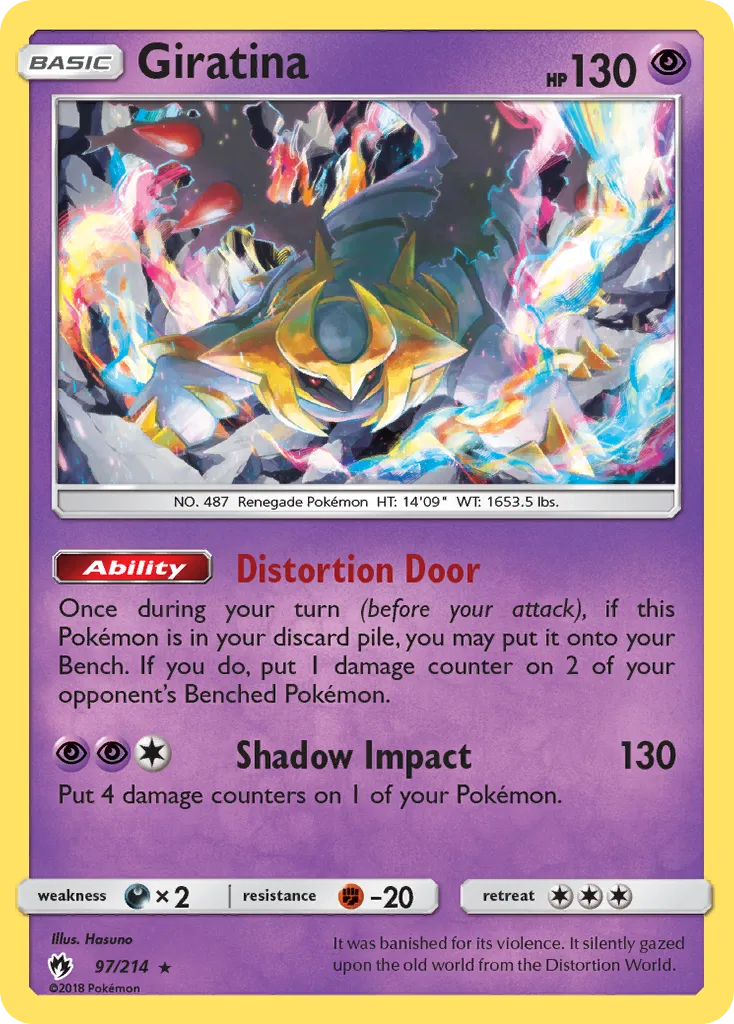 Giratina — SM - Lost Thunder — Pokémon