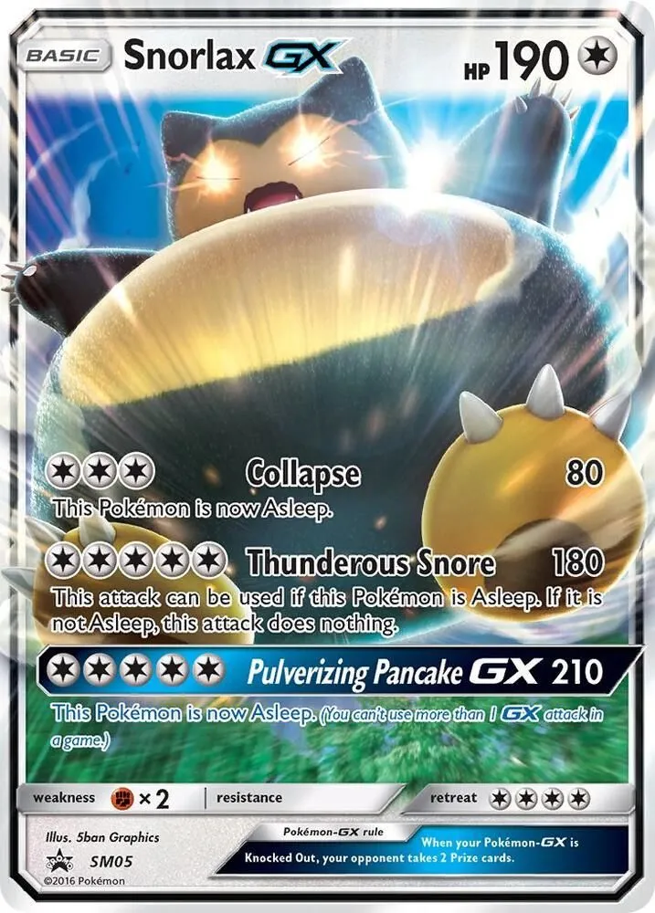 Snorlax GX — SM Promos — Pokemon