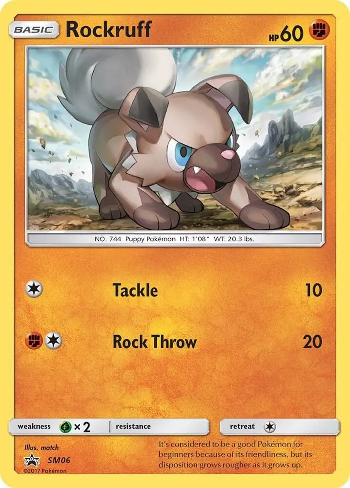 Rockruff — SM Promos — Pokémon