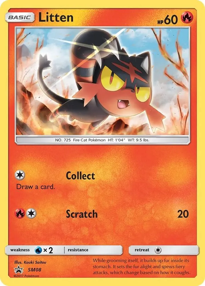 Litten — SM Promos — Pokemon