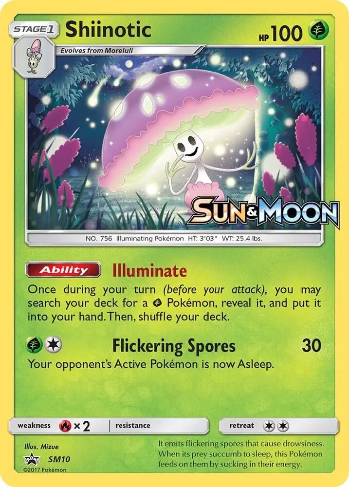 Shiinotic — SM Promos — Pokemon