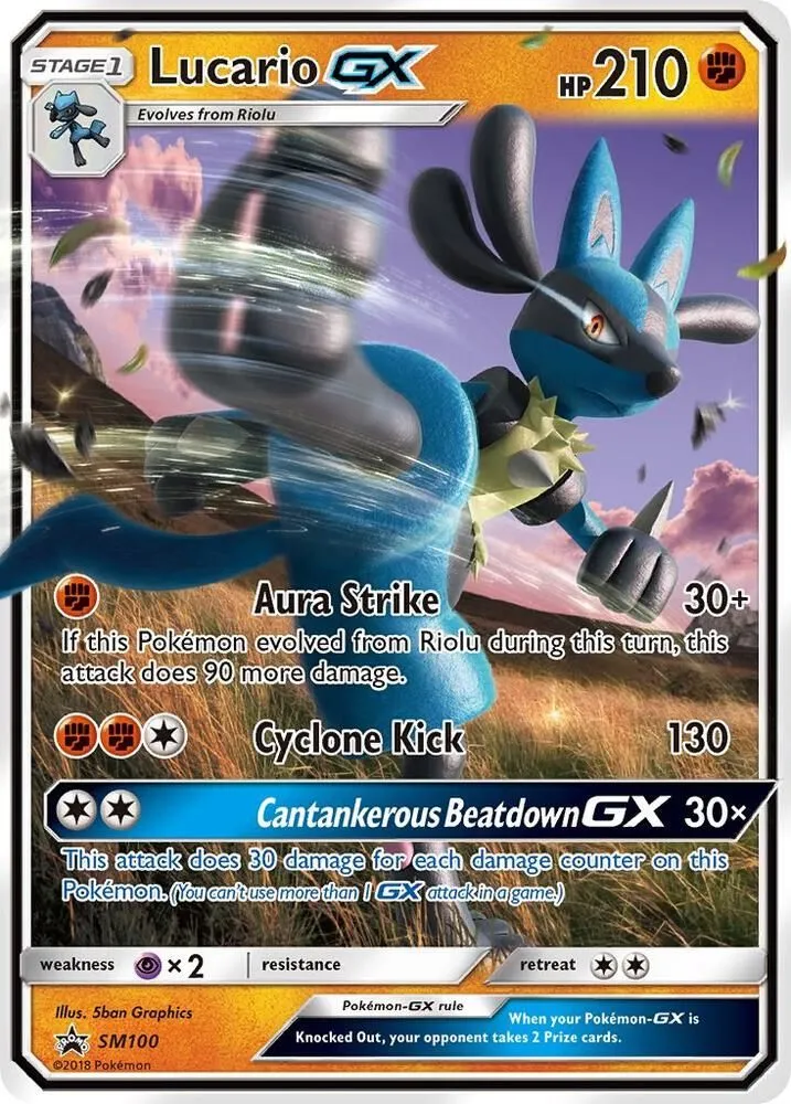 Lucario GX — SM Promos — Pokémon