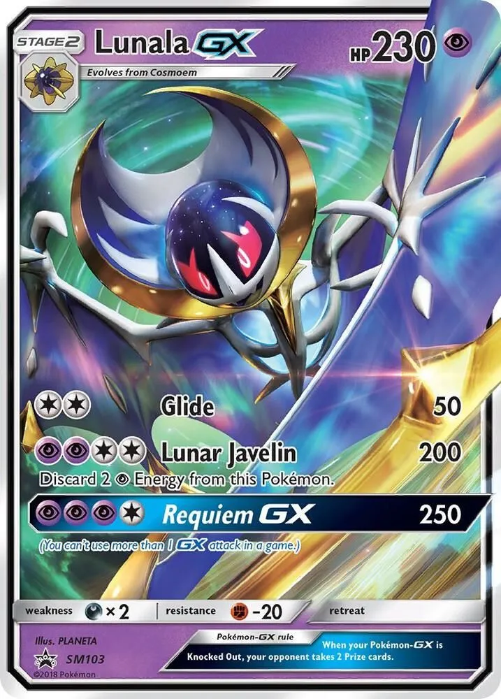 Lunala GX — SM Promos — Pokemon