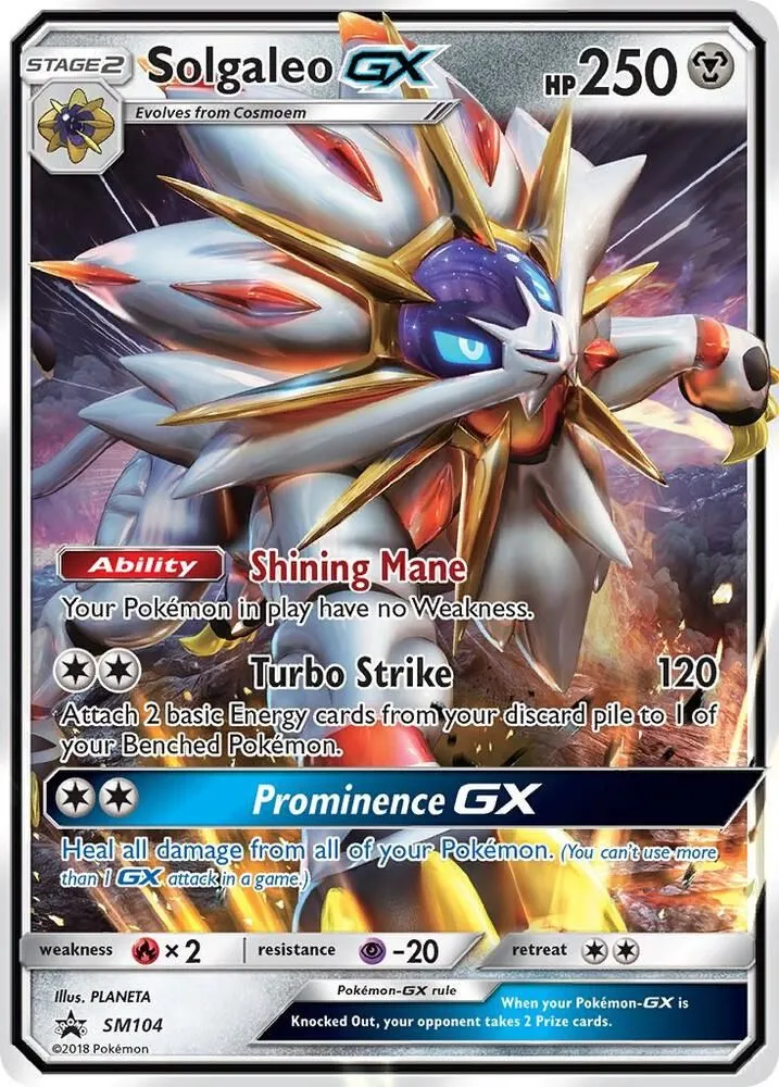 Solgaleo GX — SM Promos — Pokemon