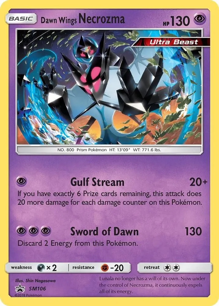 Dawn Wings Necrozma — SM Promos — Pokemon