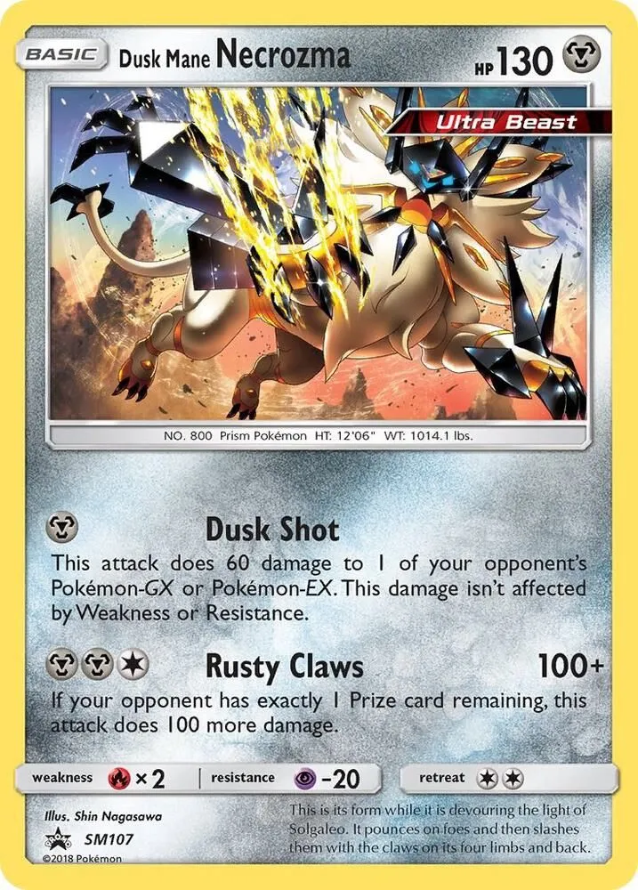 Dusk Mane Necrozma — SM Promos — Pokemon
