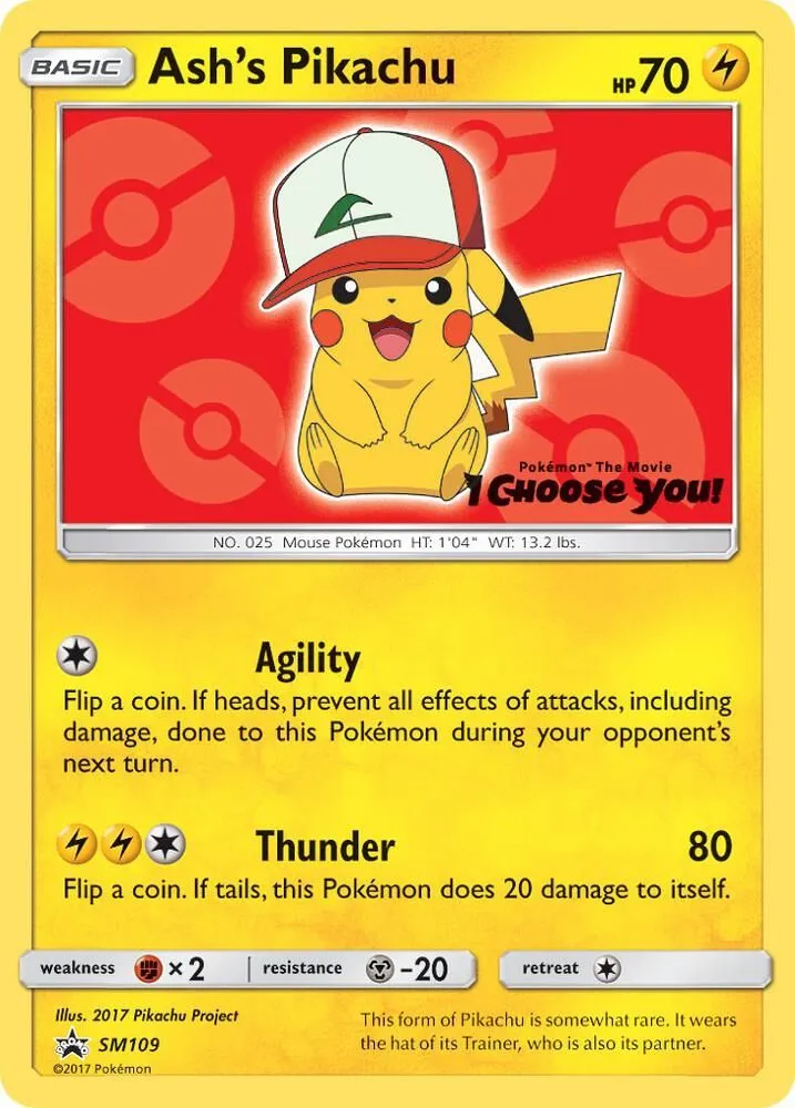 Ash's Pikachu — SM Promos — Pokemon