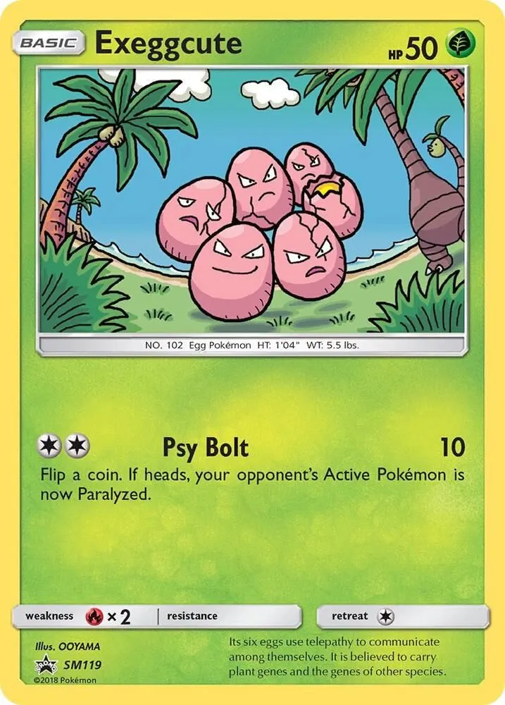 Exeggcute — SM Promos — Pokémon