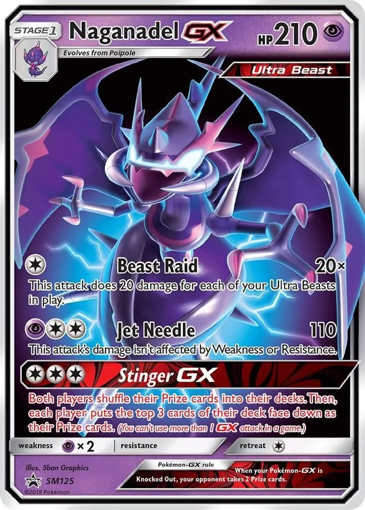 Naganadel GX from SM Promos - Pokemon