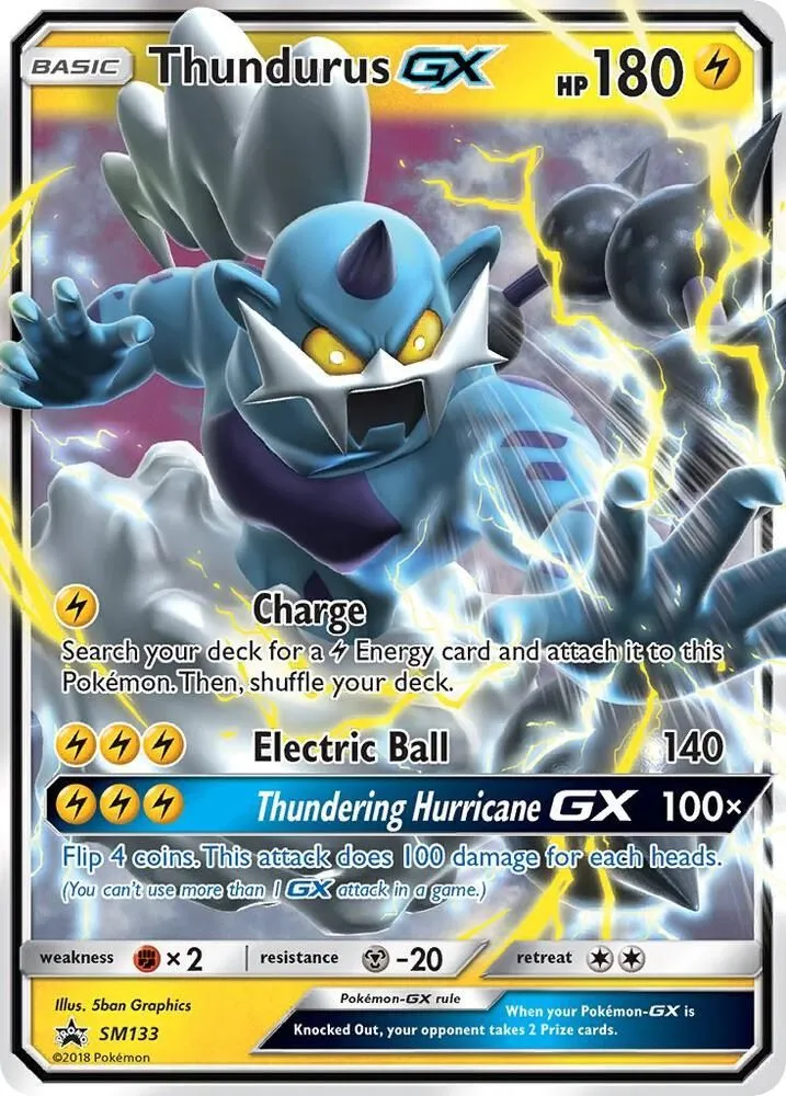 Thundurus GX — SM Promos — Pokemon