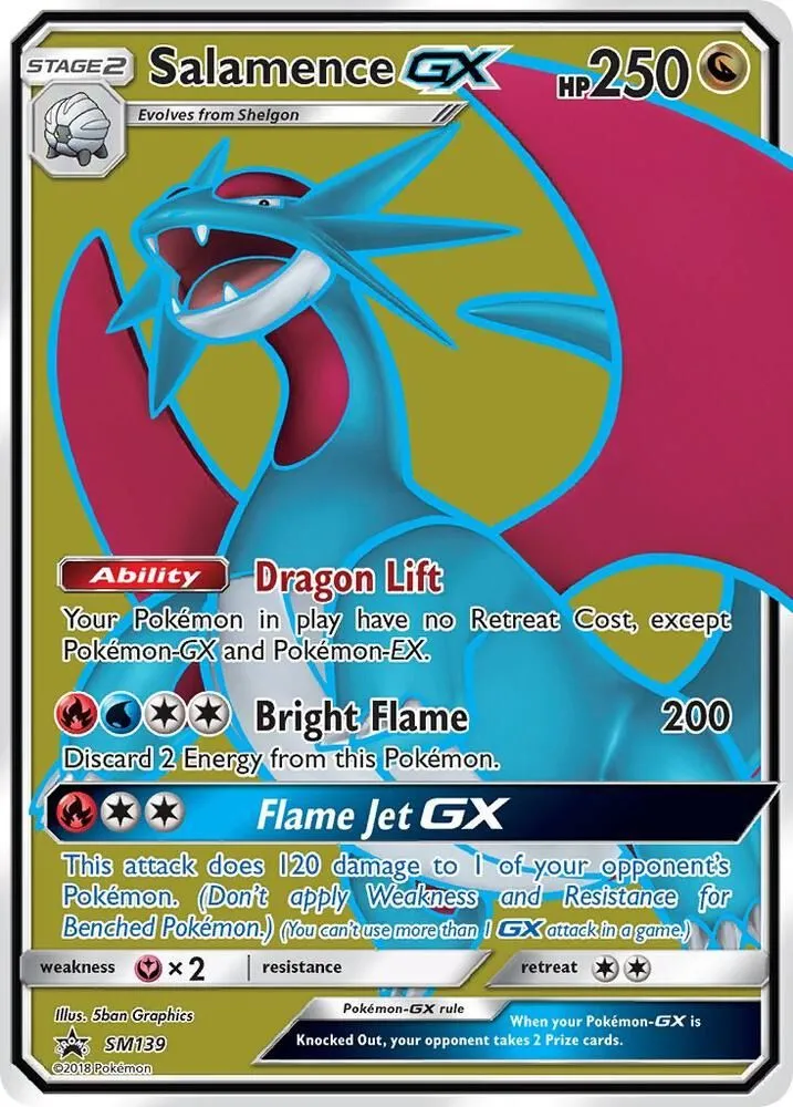 Salamence GX — SM Promos — Pokémon