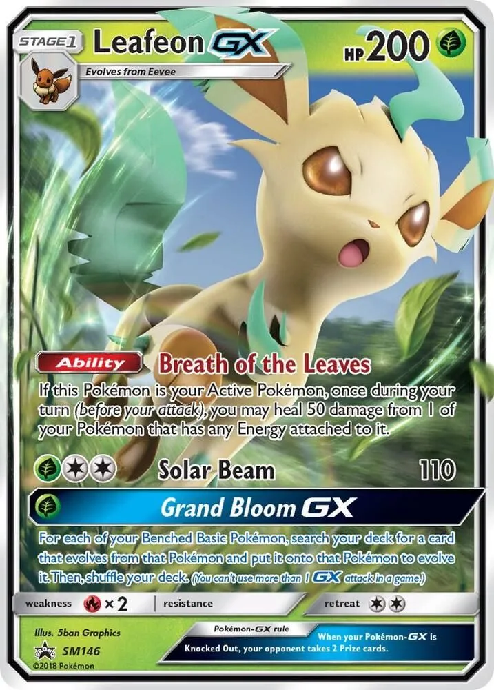 Leafeon GX — SM Promos — Pokemon