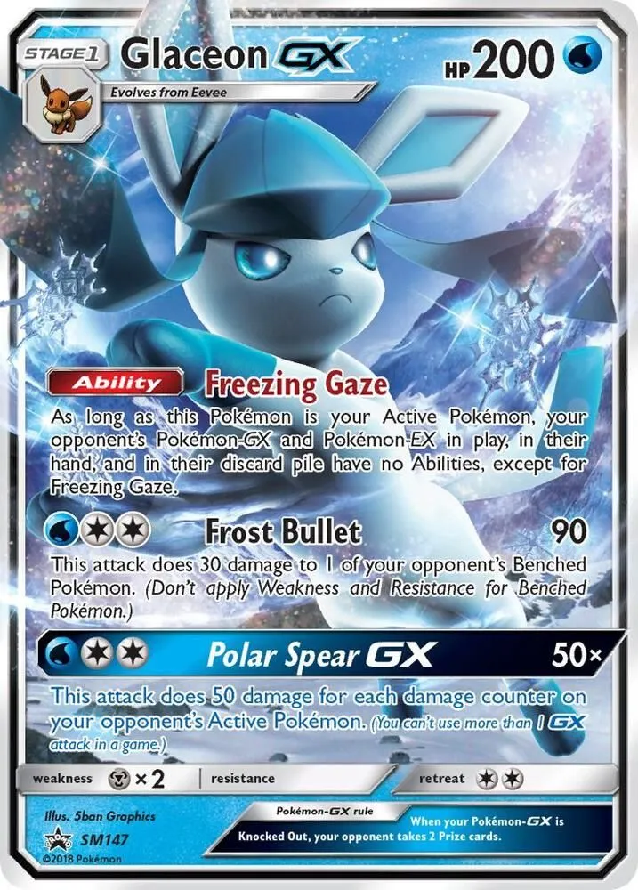 Glaceon GX — SM Promos — Pokémon