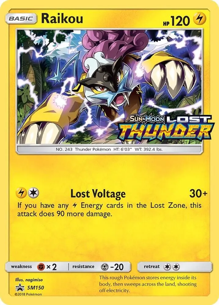 Raikou — SM Promos — Pokémon