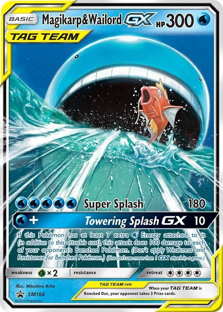Magikarp & Wailord GX — SM Promos — Pokémon