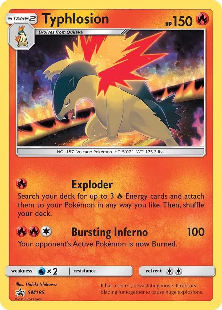 Typhlosion — SM Promos — Pokémon