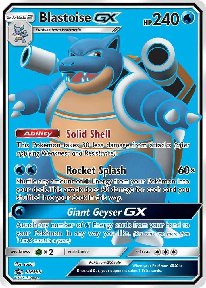 Blastoise GX — SM Promos — Pokémon