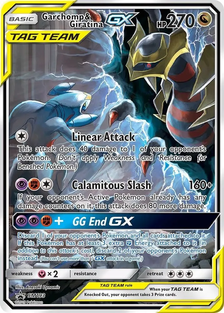 Garchomp & Giratina GX — SM Promos — Pokémon