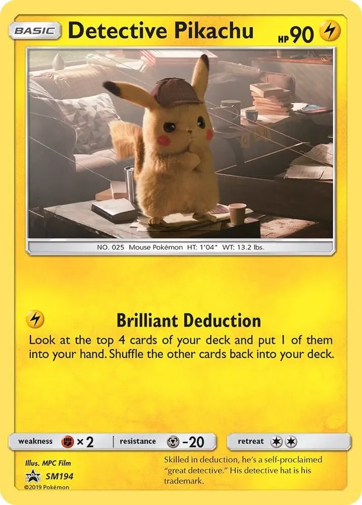 Detective Pikachu — SM Promos — Pokemon
