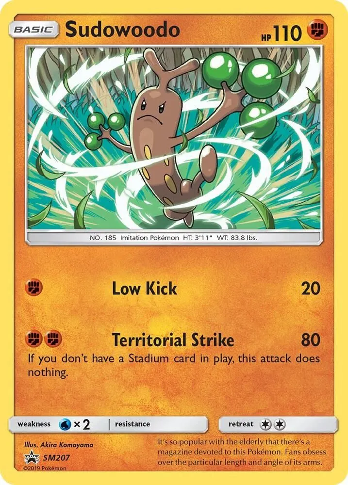 Sudowoodo — SM Promos — Pokemon