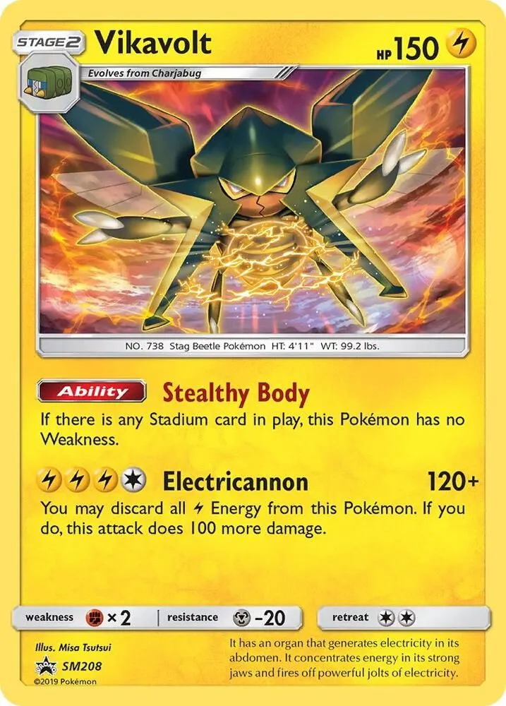Vikavolt — SM Promos — Pokémon